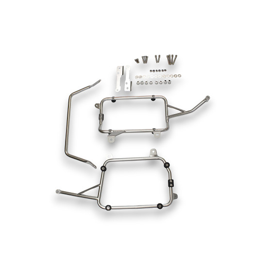 COOCASE SIDE BOX FRAME SILVER BENELLI TRK 702 TRK 702X