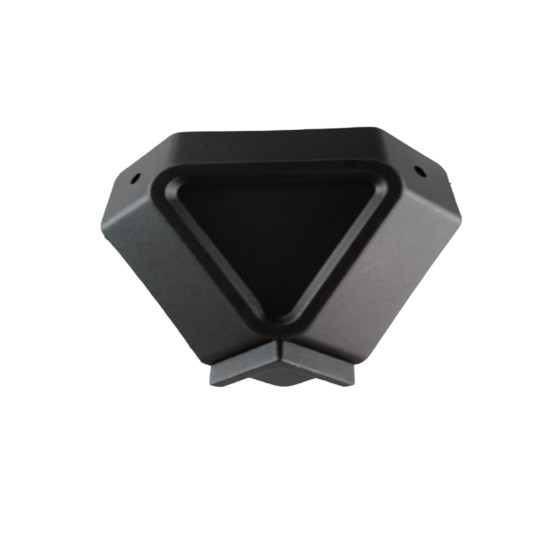 Bottom corner aluminum housing