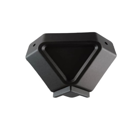 Bottom corner aluminum housing