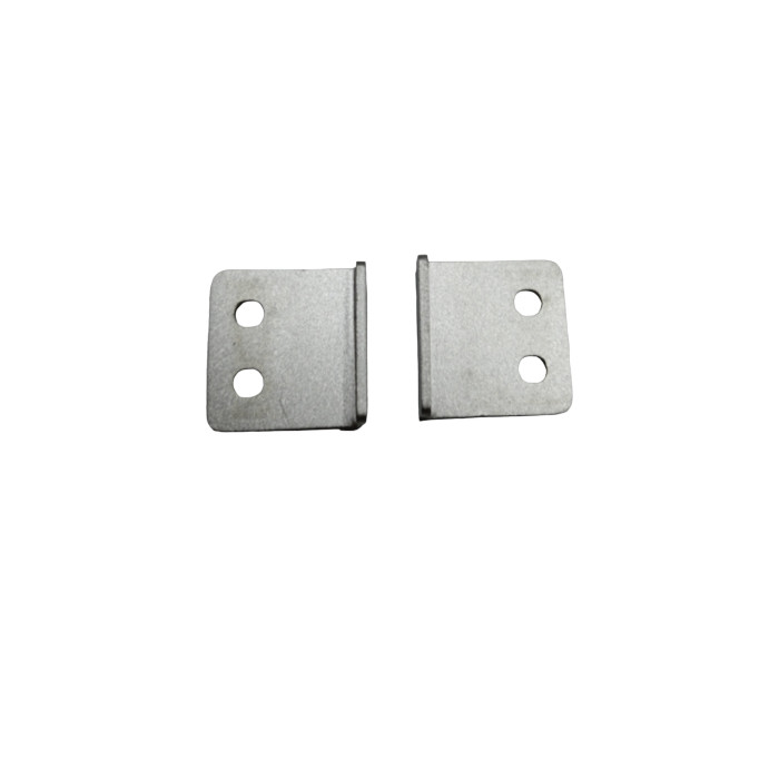 SMALL HANDLES AND STAPLES FOR ALUMINUM SUITCASE LOCKS ON THE LEFT AND RIGHT SIDES