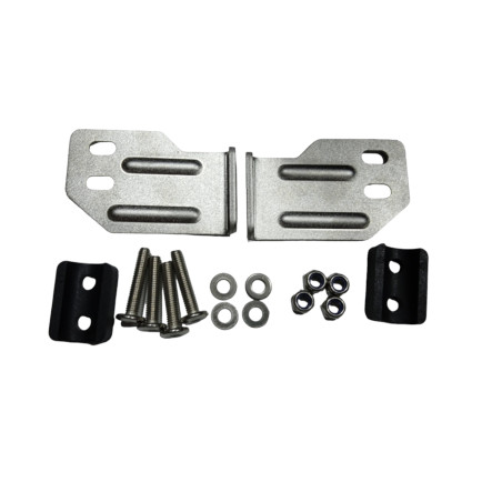 COOCASE ALUMINUM SIDE BOX HOOK KIT WITH BUMPERS AND BOLTS