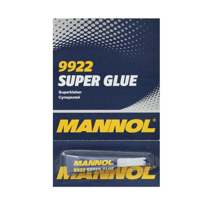 MOMENTINIAI KLIJAI MANNOL SUPER GLUE 3G