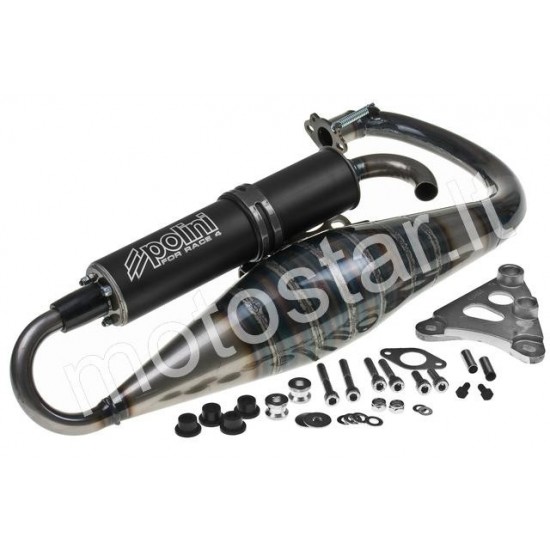 Polini For Race 4 Minarelli Vertical muffler