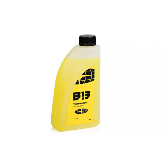 B13 TECHNO COOL aušinimo skystis geltonas 1 l