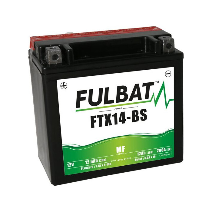 FULBAT FTX14-BS BE PRIEŽIŪROS AKUMULIATORIUS