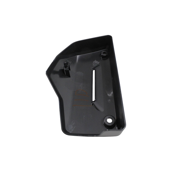 RADIATOR COVER LEFT BLACK SRV700