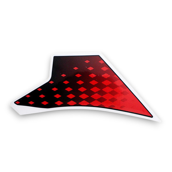 SRK125R RIGHT MIDDLE COVER STICKER