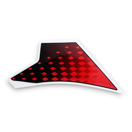 SRK125R RIGHT MIDDLE COVER STICKER