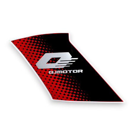 SRK125R LARGE LEFT TOP COVER STICKER