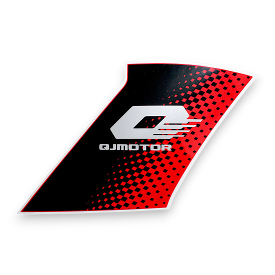 LARGE RIGHT TOP COVER STICKER SRK125R