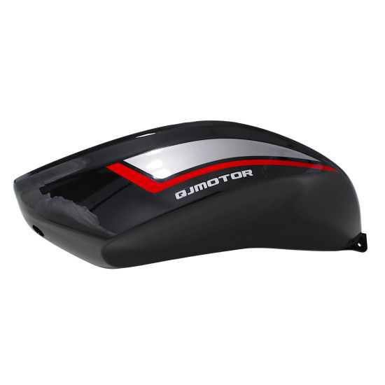 FUEL TANK CAP UPPER LEFT BLACK WITH STICKER SRK125R