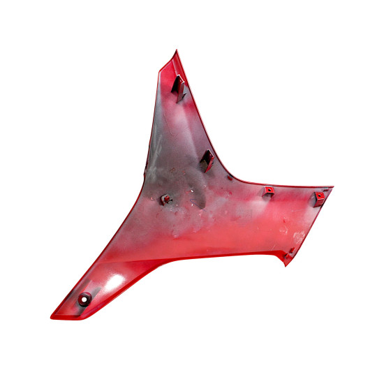 RIGHT COVER LARGE RED WITH STICKER SRK125R
