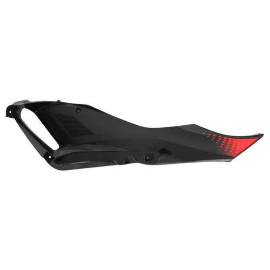 LEFT BLACK COVER WITH STICKER SRK125R