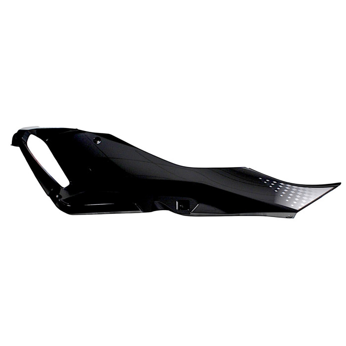 LEFT BLACK COVER WITH STICKER SRK125R