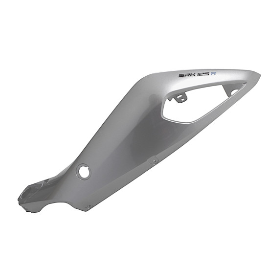 REAR COVER LEFT GREY WITH STICKER SRK125R