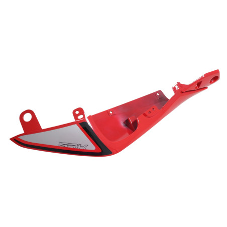 REAR COVER RIGHT RED WITH STICKER SRK125R