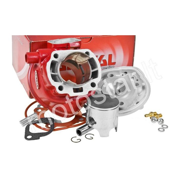 Airsal Racing Xtrem 70cc Minarelli Horizontal LC clindro komplektas Airsal Racing Xtrem 70cc Minarelli Horizontal LC clindro komplektas