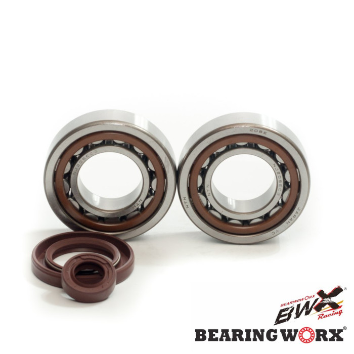 BEARING WORX crankshaft bearings with seals KTM SX/EXC 400/450/520/525 (MADE IN JAPAN) (NTN) (24-1106)
