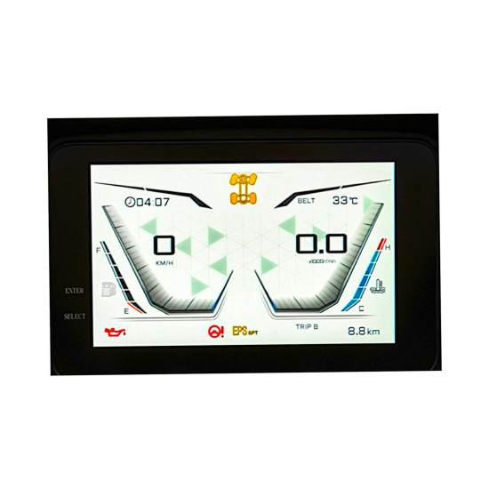 7 COLIŲ TFT EKRANAS SFA1000 V2