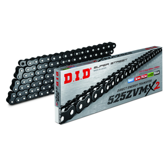 DID PAVAROS GRANDINĖ DID525ZVMX2BKBK-106 (JUODA)