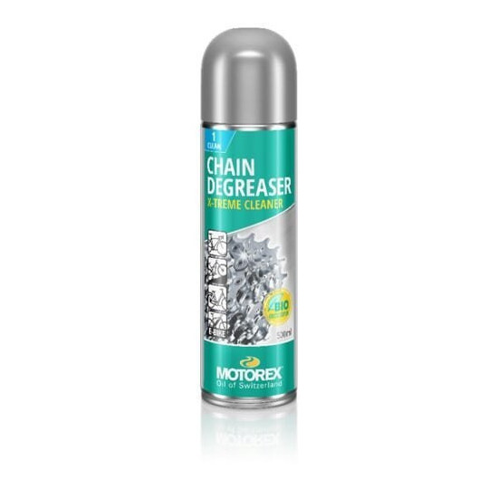MOTOREX dviračių grandinių valymo purškiklis 500 ml