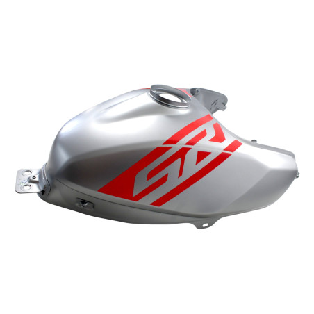 SILVER FUEL TANK WITH STICKERS SRT550SX SRT600SX