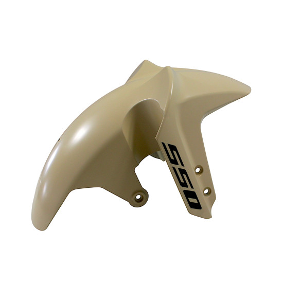 YELLOW FRONT FENDER WITH SRT550SX STICKER