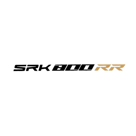 REAR RIGHT COVER STICKER SRK800RR