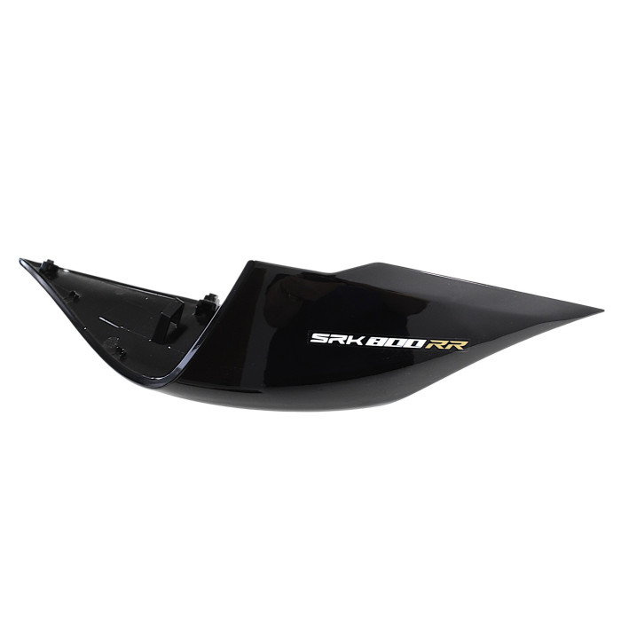 REAR COVER LEFT BLACK WITH STICKER SRK800RR