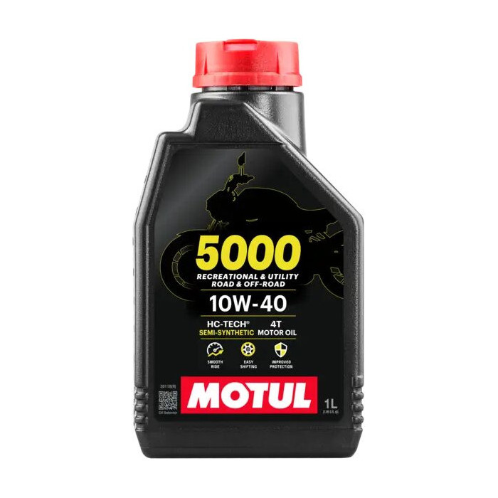 MOTUL 5000 10W40 4T pusiau sintetinė variklio alyva 1L