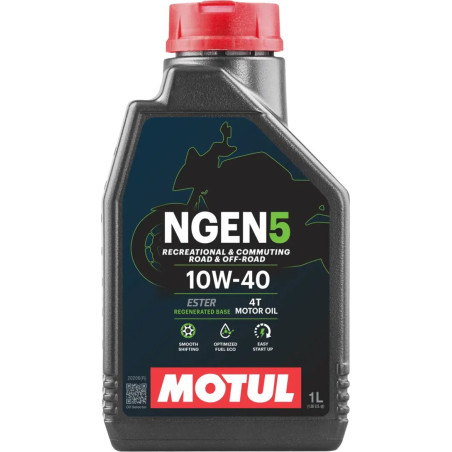 MOTUL NGEN 5 10W40 4T pusiau sintetinė variklių alyva 1L