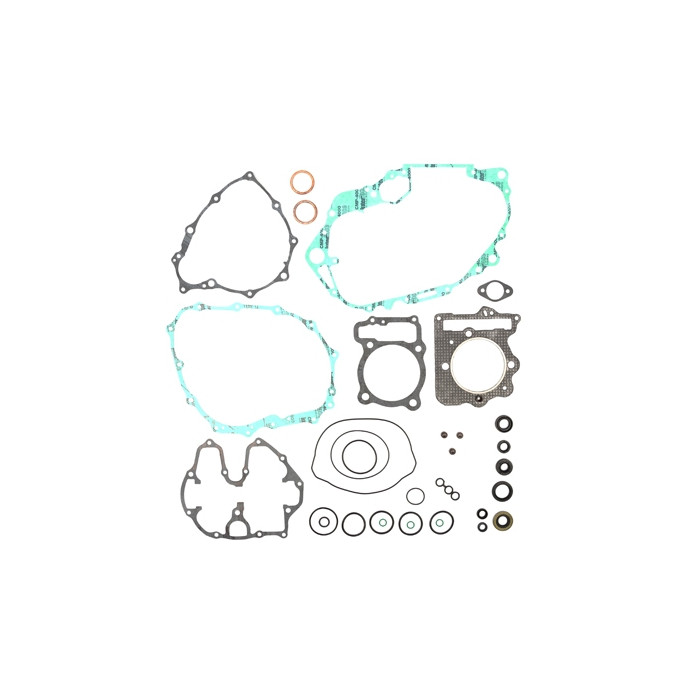 PROX gasket set with engine oil seal set HONDA XR 400 R '96-'04