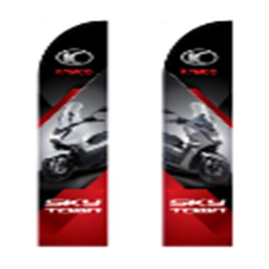 KYMCO SKYTOWN FLAG 70X220CM