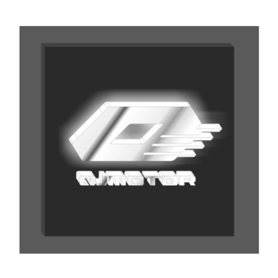ILLUMINATED QJ LOGO 63X63 CM
