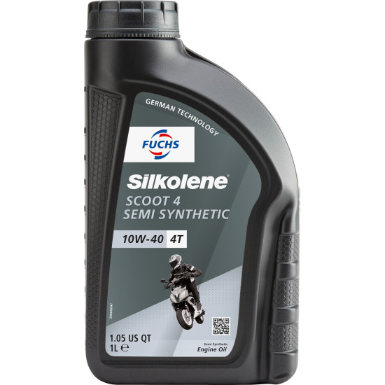 FUCHS SILKOLENE SCOOT 4T engine oil 10W40 1L