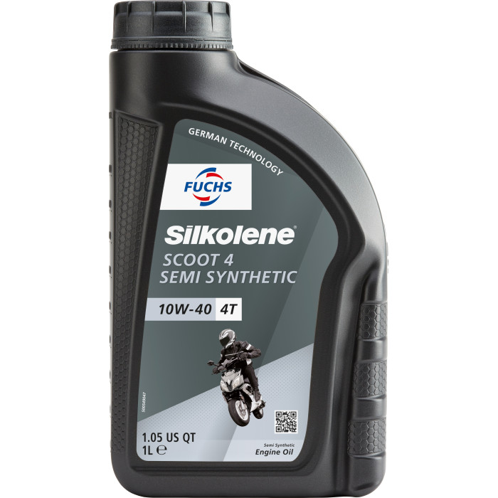 FUCHS SILKOLENE SCOOT 4T engine oil 10W40 1L