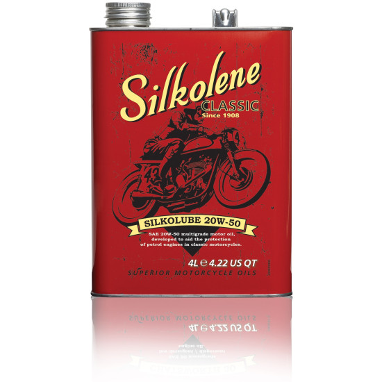 FUCHS SILKOLENE SILKOLUBE 4T 20W50 4L ENGINE OIL