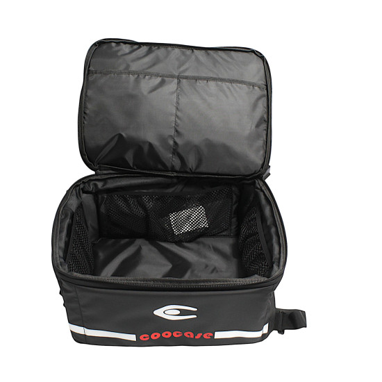 COOCASE ALUMINUM TOP BOX 55L SILVER WITH POLAND MAP + INNER BAG