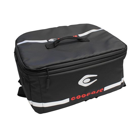 COOCASE 55L Aluminum Top Case, Camouflage Gray, with Inner Bag