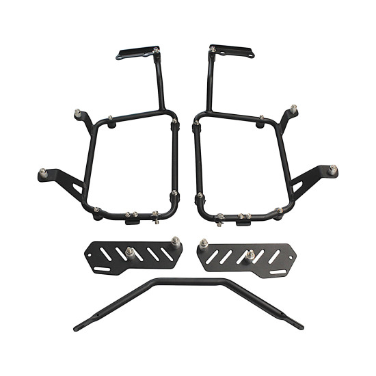CENTER + SIDE BOX HOLDERS HONDA TRANSALP 2019 - SYMMETRICAL SIDE BOX HOLDERS