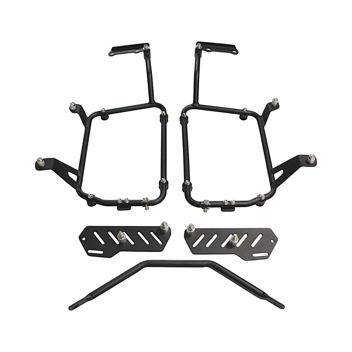CENTER + SIDE BOX HOLDERS HONDA TRANSALP 2019 - SYMMETRICAL SIDE BOX HOLDERS