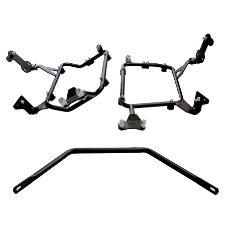 CENTER + SIDE BOX HOLDERS HONDA X-ADV-750 2021-2023 SYMMETRICAL SIDE BOX HOLDERS