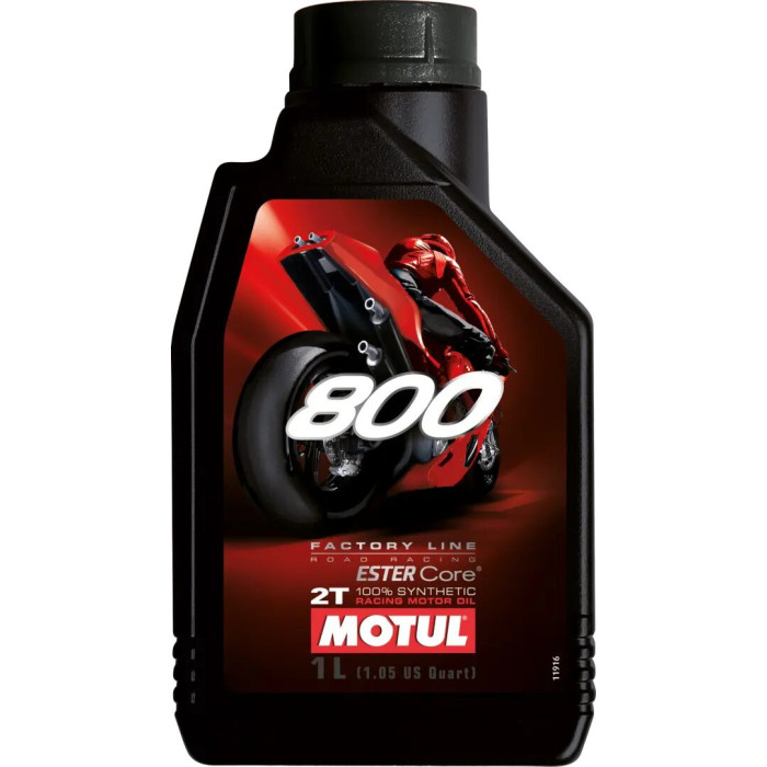 MOTUL 800 2T PLENTO LENKTYNIŲ SINTETINĖ VARIKLIO ALYVA 1L