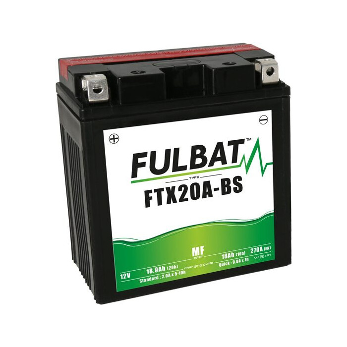 FULBAT FTX20A-BS / YTX20A-BS MAINTENANCE-FREE GEL BATTERY