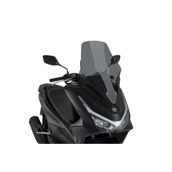 V-TECH LINE priekinis stiklas, skirtas HONDA PCX 125 / 150-25 (Touring) su stipriu tamsinimu