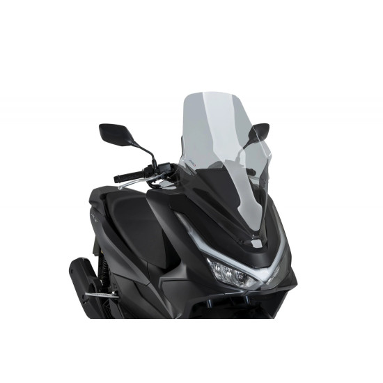 V-TECH LINE windshield for HONDA PCX 125 / 150-25 (Touring), slightly tinted