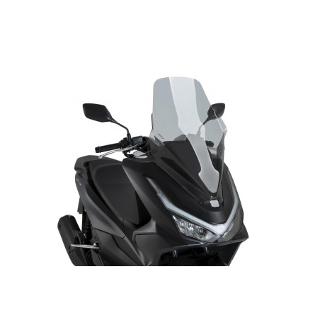 V-TECH LINE windshield for HONDA PCX 125 / 150-25 (Touring), slightly tinted