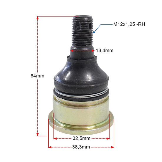 TEKYO PIN YAMAHA ATV / UTV 42-1038