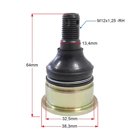 TEKYO PIN YAMAHA ATV/UTV 42-1038