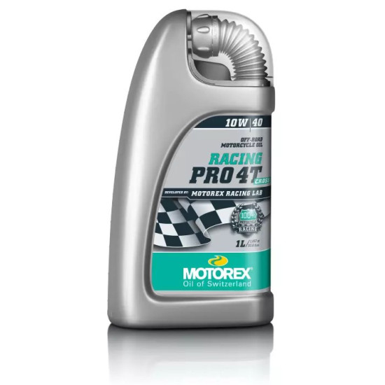 MOTOREX RACING PRO CROSS 4T 10W40 MINERALINĖ VARIKLIO ALYVA 1L